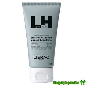 LIERAC Homme After Shave Balm Homme Apaise + Hydrate Calming Effect 75ml